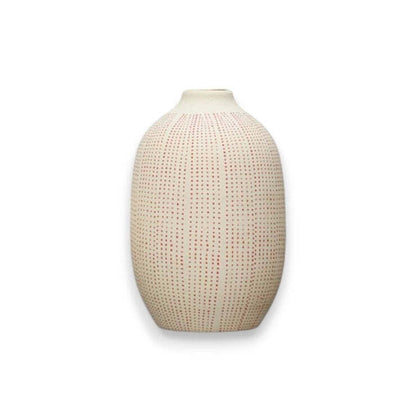 Large Textured Stoneware Vase