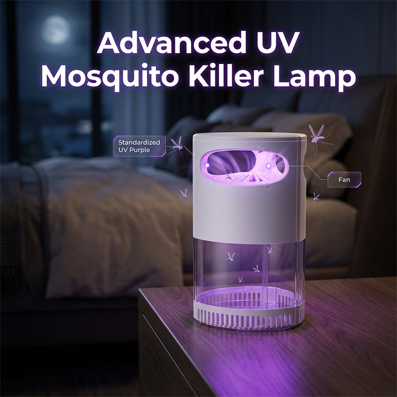 🥳2026 HOT SALE🥳💞50K+ SOLD!🦟🔇 50% OFF! UV Mosquito Killer Lamp – USB powered, chemical‐free, ultra‐quiet. 50K+ sold for peaceful sleep. 🌙✨