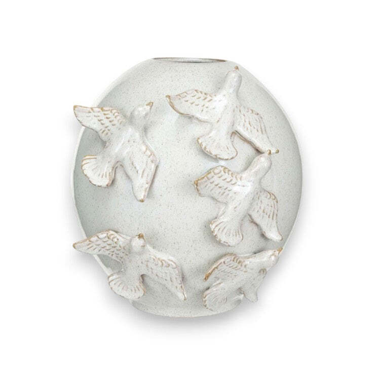 Vase with Birds