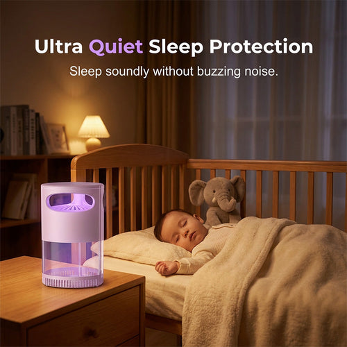 🥳2026 HOT SALE🥳💞50K+ SOLD!🦟🔇 50% OFF! UV Mosquito Killer Lamp – USB powered, chemical‐free, ultra‐quiet. 50K+ sold for peaceful sleep. 🌙✨