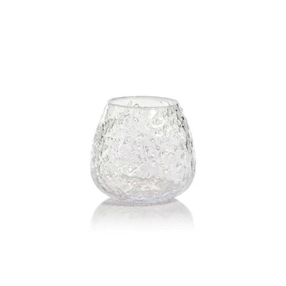 Scissor Cut Glass Vase