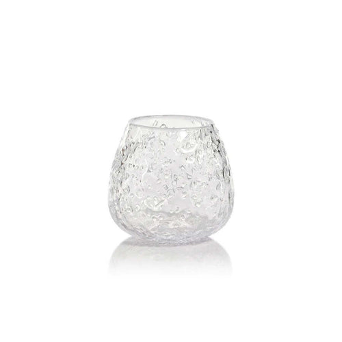 Scissor Cut Glass Vase