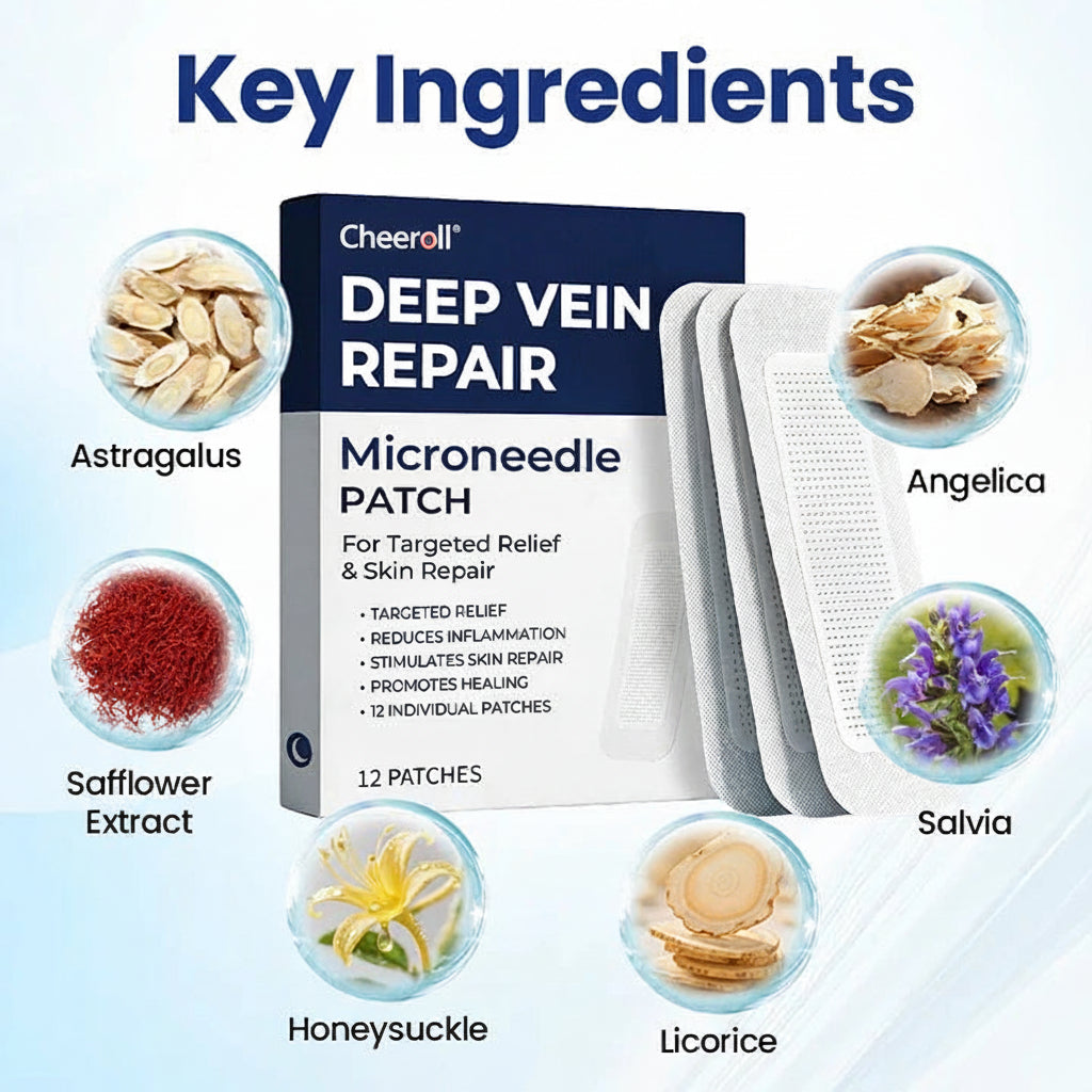 Cheeroll@  Deep Vein Repair Microneedle Patch