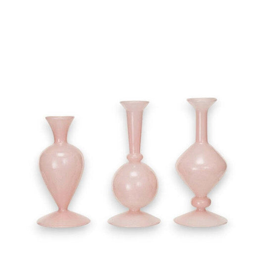 Hand Blown Opaque Glass Vase