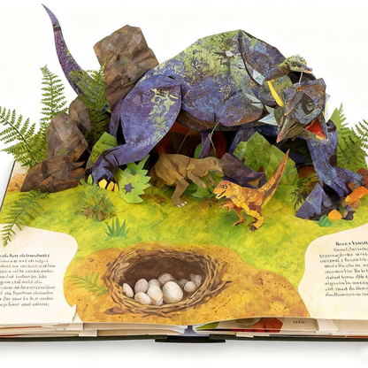🦖 Watch dinosaurs leap off the page! This is a breathtaking pop-up book where giant dinos spring to life in stunning 3D.