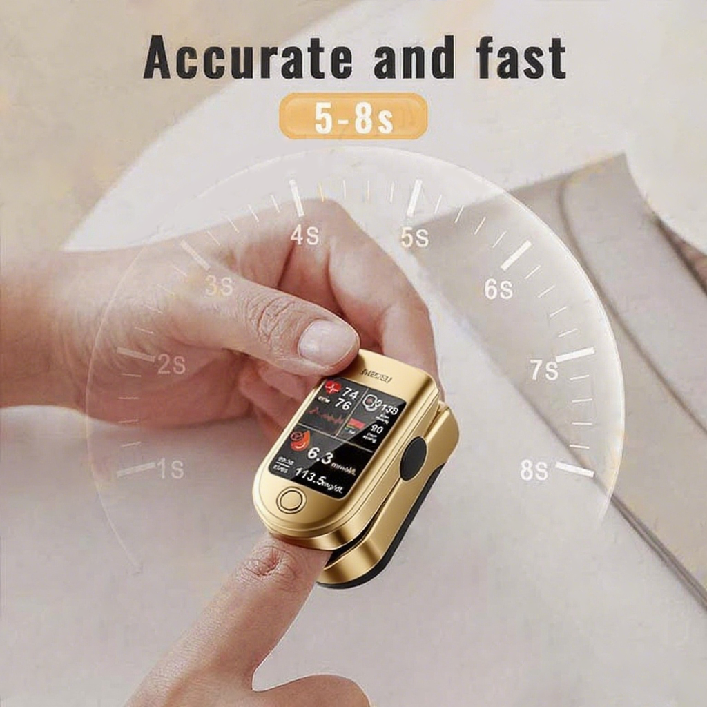 🩸Health America Subsidized Product | Cheeroll® Professional 12in1 Glucose & Vital Signs Monitor-Painless, Fast, Precise& FDA-Backed(Made in California, USA)