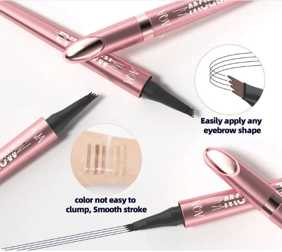 Waterproof Micro-Fork Eyebrow Pencil