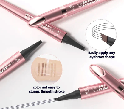 Waterproof Micro-Fork Eyebrow Pencil