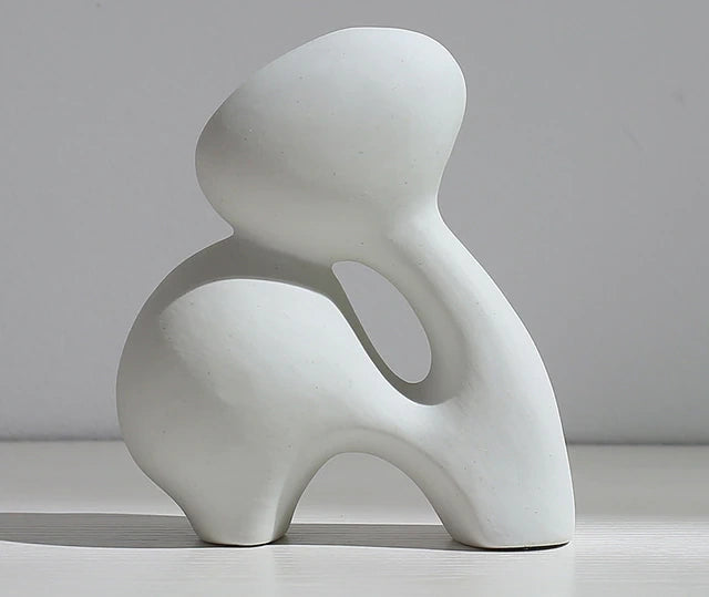 Abstract Art Ceramic Vase Nordic Minimalist Decoration B
